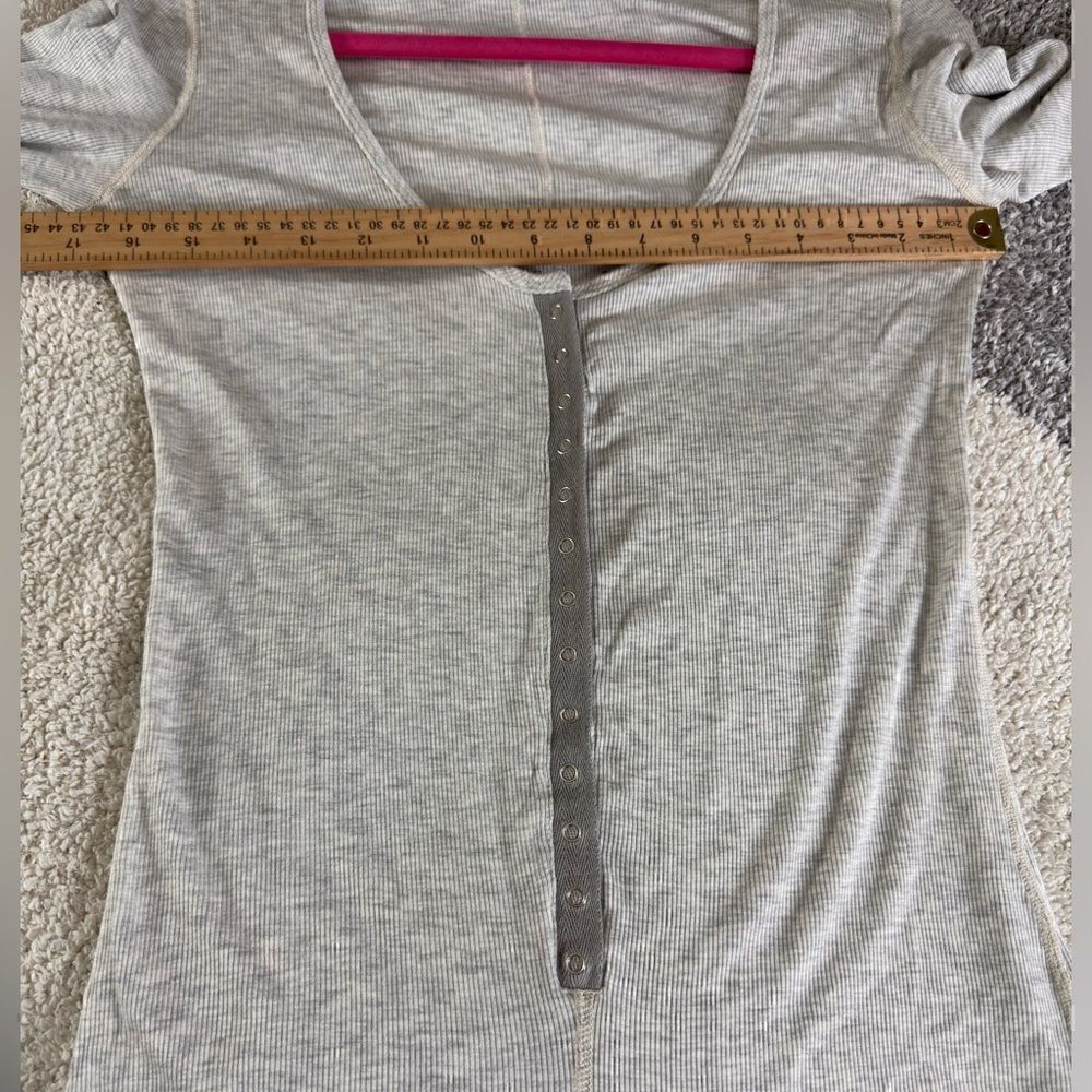Stillwater Romper Womens size Medium‎ Ripped Hanley Heather Gray Lounge Modal - Picture 5 of 12